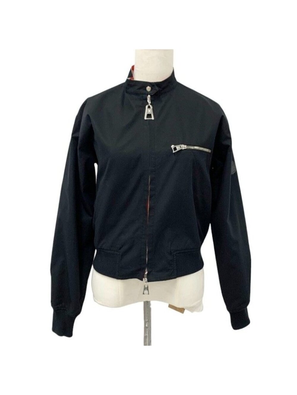 Louis Vuitton Black Red Yayoi Kusama Monogram Infinity Dot Jacket White